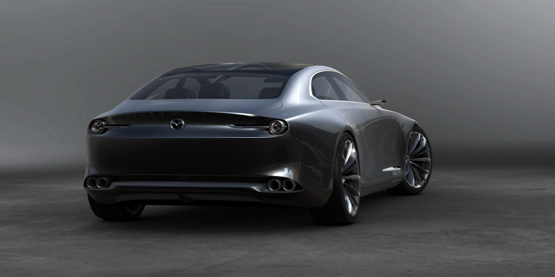 Illustration for article titled TheĀ Mazda Vision Coupe Concept Is One Of The Best Sedan Designs We've Seen In A While